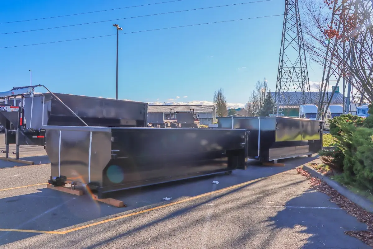 Professional dumpster rental and junk removal service in West Bradford